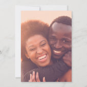 Ultra Modern 2 Volledige Foto's Grote Bold Detail  Save The Date (Achterkant)