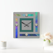 Ultra Modern Contemporary Wall Clock Vierkante Klok (Huis)