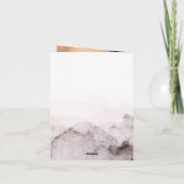 Ultra Modern Genderneutraal huwelijk Bedankkaart (Achterkant)