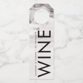 Ultra Modern Genderneutraal huwelijk Flessenhanger (Voorkant)