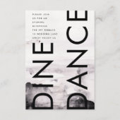 Ultra Modern Genderneutraal huwelijk Informatiekaartje (Voorkant)