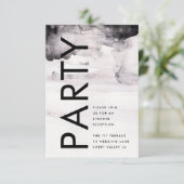 Ultra Modern Genderneutraal huwelijk Informatiekaartje (Staand voorkant)