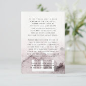 Ultra Modern Genderneutraal huwelijk Informatiekaartje (Staand voorkant)