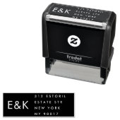 Ultra Modern Genderneutraal huwelijk Zelfinktende Stempel (In situ)