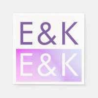 Ultra Modern gradiënt Paars valhuwelijk