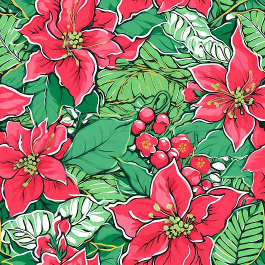 Ultra modern magenta and green Christmas preppy Bad Handdoek