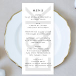 Ultra Modern zwart, eenvoudig zwart monogram Menu<br><div class="desc">slim menu om het collectie aan te passen *als u meer papieren opties wilt,  kunt u dit ontwerp overbrengen naar een slim programma *of voor meer hulp contact met mij opnemen</div>