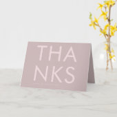 Ultra Moderne, dubbelzinnige roze eenvoudige Moede Kaart (Gele Bloem)