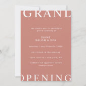 ultra moderne lay-out elegante script opening kaart (Voorkant)