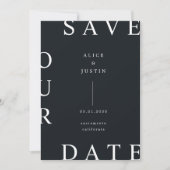 Ultra Moderne lay-out Sla de datum op Kaart (Voorkant)