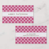 Ultra Moderne roekkaart Contactkaartje (Voorkant / Achterkant)