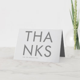 Ultra Moderne Vold Grey Name Simple Vaderdag Kaart