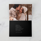 Ultra Moderne zwarte zwarte Moederdag Kaart (Binnen)