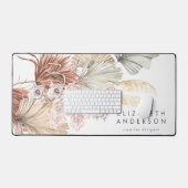 Ultra Premium Pampas Interieur Designer Groot Bureaumat (Keyboard & Muis)