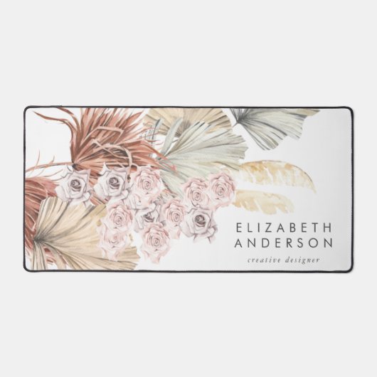 Ultra Premium Pampas Interieur Designer Groot Bureaumat (Voorkant)