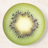 Ultra Realisme Kiwi Stone Drank Coaster Zandsteen Onderzetter (Voorkant)