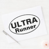 Ultra Runner Ovale Sticker (Envelop)