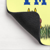 Ultra Schattige 3 jaar oude luipaard Safari Verjaa Muismat (Hoek)