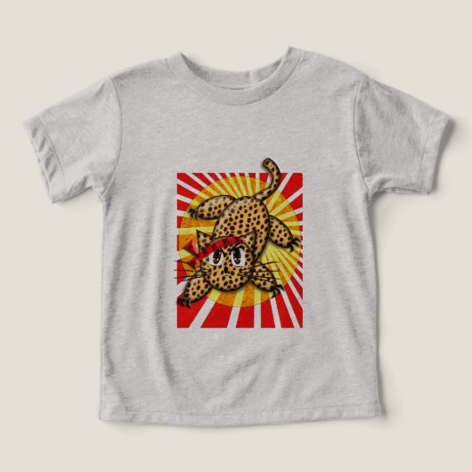 Ultra Schattigee Anime Leopard Kat beitelde HeadBa (Design voorkant)