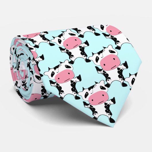 Ultra Schattigee Dancing Kawaii Koe Stropdas (Opgerold)