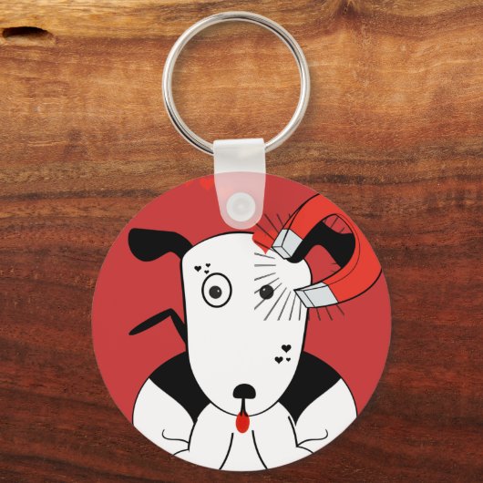 Ultra Schattigee Kawaii Puppy Sleutelhanger (Voorkant)