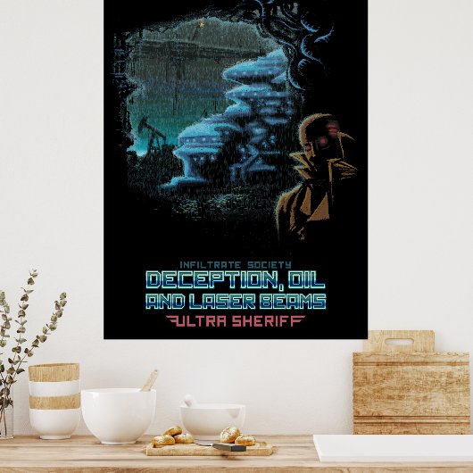 Ultra Sheriff - DOLB Track Poster (Keuken)