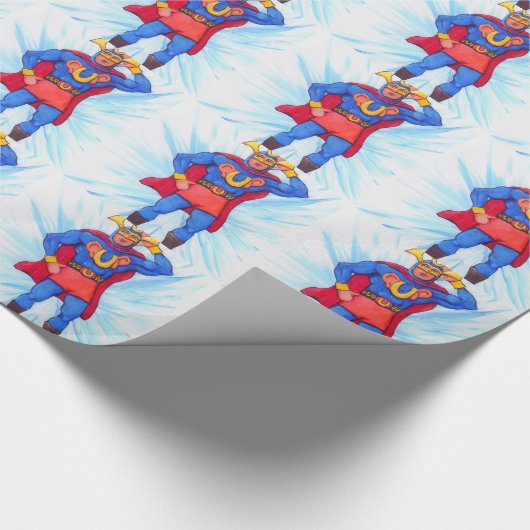 Ultra-Sonic-Man Cadeaupapier (Hoek)