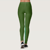 Ultra-Stretch, middelgroot gewicht, zijband Leggings (Achterkant)