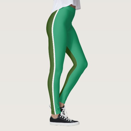 Ultra-Stretch, middelgroot gewicht, zijband Leggings (Rechts)