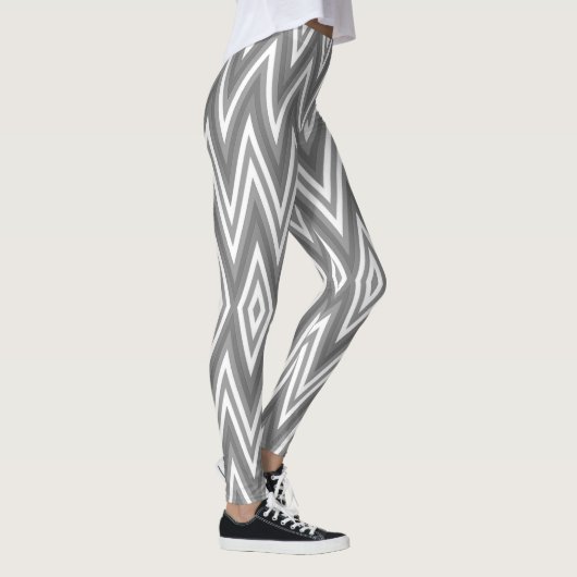 Ultra-Stretch ZigZag-Leggings Leggings (Rechts)