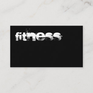 Ultra-Thick Trendy Fitness Sport Visitekaartje