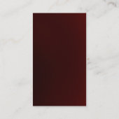 Ultra-thin Monogram Professional Visitekaartje (Achterkant)