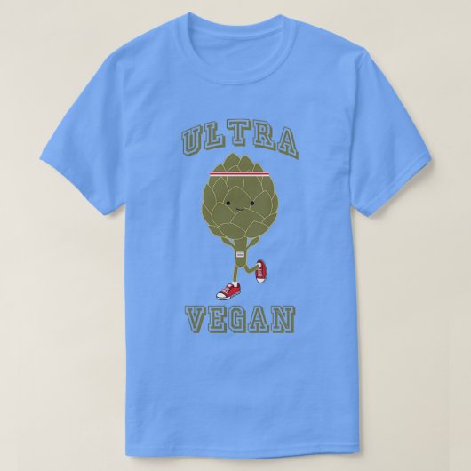 Ultra Vegan Retro met Artichoke T-shirt (Design voorkant)