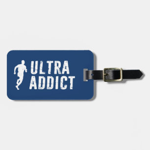 Ultra verslaafde bagagelabel