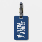 Ultra verslaafde bagagelabel (Achterkant verticaal)