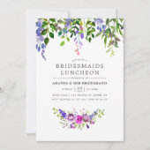 Ultra Violet Bridesmaids Luncheon Uitnodiging (Voorkant)