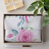 Ultra Violet Colour Combo Waterverf Floral Tissuepapier (Geschenk)