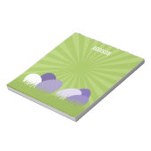 Ultra Violet en Green Easter-laptop Notitieblok (Linkerzijde)