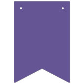 Ultra Violet en Green Happy Easter Bunting Banner (Tweede vlag)