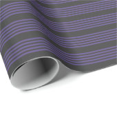 Ultra violet en houtskool met vijf strips cadeaupapier (Rol Hoek)