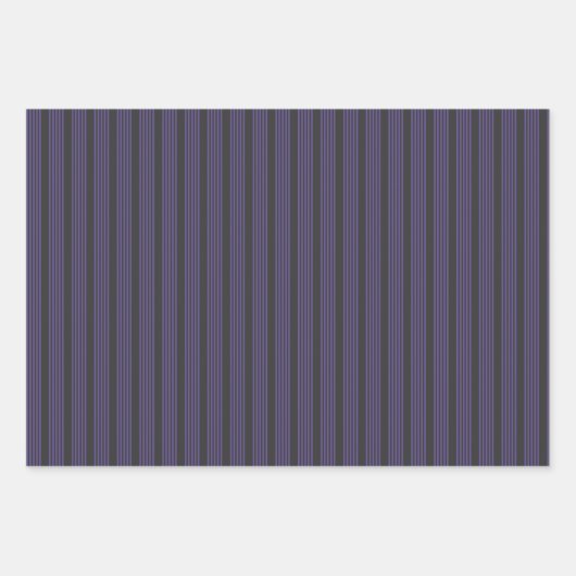 Ultra violet en houtskool met vijf strips inpakpapier vel (Voorkant 3)