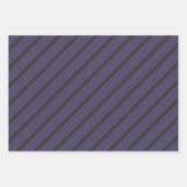 Ultra violet en houtskool met vijf strips inpakpapier vel (Voorkant 2)