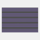 Ultra violet en houtskool met vijf strips inpakpapier vel (Voorkant)