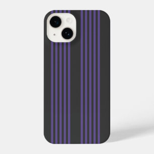 Ultra violet en houtskool met vijf strips iPhone 14 hoesje
