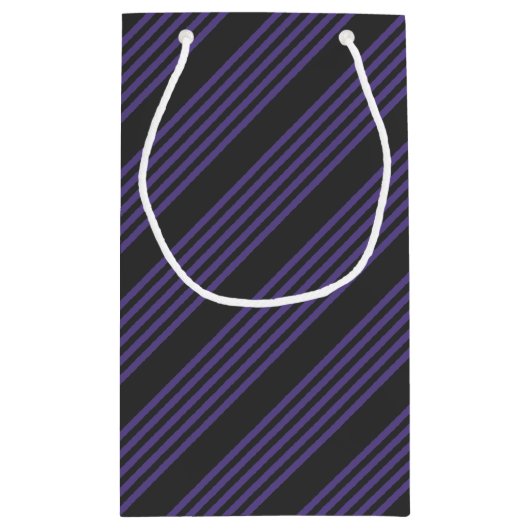 Ultra violet en houtskool met vijf strips klein cadeauzakje (Achterkant)