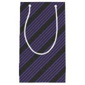 Ultra violet en houtskool met vijf strips klein cadeauzakje (Voorkant)