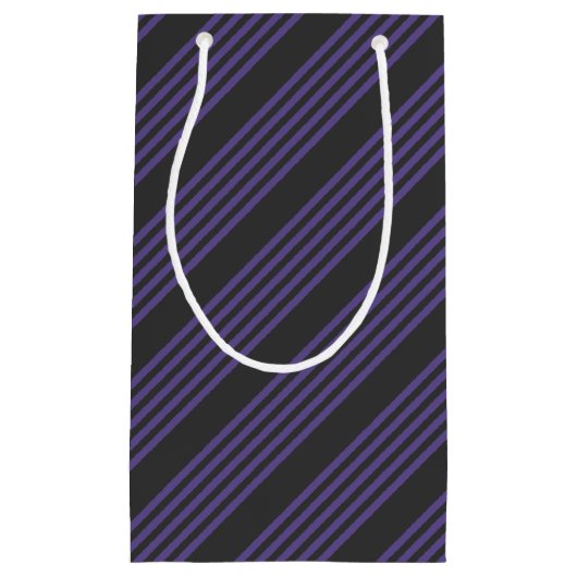 Ultra violet en houtskool met vijf strips klein cadeauzakje (Voorkant)