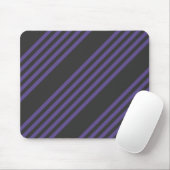 Ultra violet en houtskool met vijf strips muismat (Met muis)