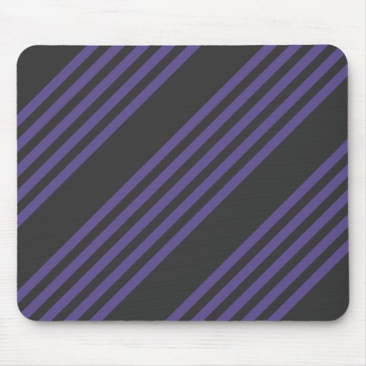 Ultra violet en houtskool met vijf strips muismat (Voorkant)