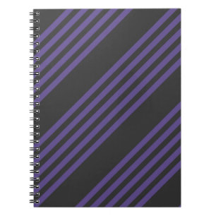 Ultra violet en houtskool met vijf strips notitieboek